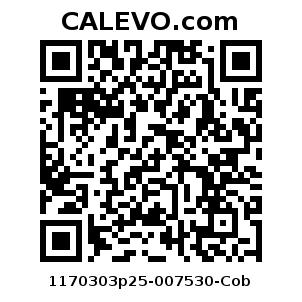 Calevo.com Preisschild 1170303p25-007530-Cob