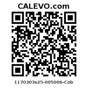 Calevo.com pricetag 1170303s25-005006-Cob