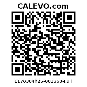 Calevo.com Preisschild 1170304h25-001360-Full