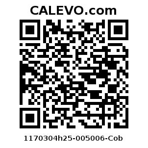 Calevo.com Preisschild 1170304h25-005006-Cob