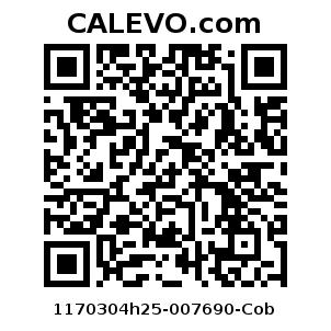 Calevo.com Preisschild 1170304h25-007690-Cob