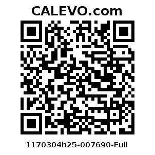 Calevo.com Preisschild 1170304h25-007690-Full