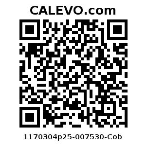 Calevo.com Preisschild 1170304p25-007530-Cob