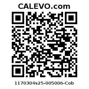 Calevo.com pricetag 1170304s25-005006-Cob