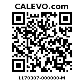 Calevo.com pricetag 1170307-000000-M