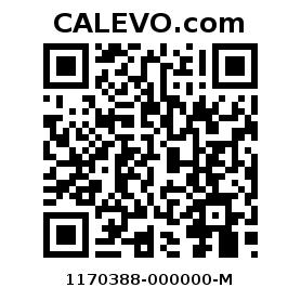 Calevo.com pricetag 1170388-000000-M