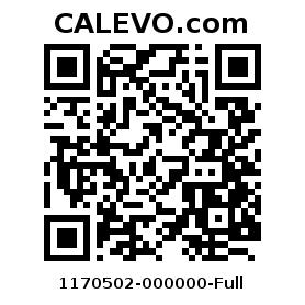 Calevo.com pricetag 1170502-000000-Full