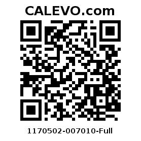 Calevo.com Preisschild 1170502-007010-Full
