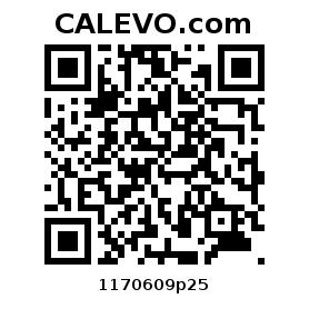 Calevo.com Preisschild 1170609p25