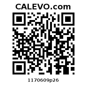 Calevo.com Preisschild 1170609p26