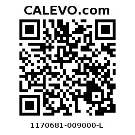 Calevo.com pricetag 1170681-009000-L