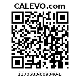 Calevo.com pricetag 1170683-009040-L