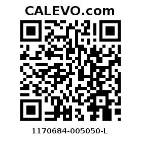 Calevo.com pricetag 1170684-005050-L