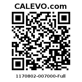 Calevo.com Preisschild 1170802-007000-Full