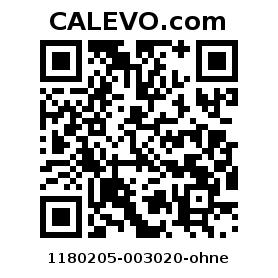 Calevo.com Preisschild 1180205-003020-ohne