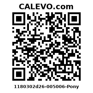 Calevo.com Preisschild 1180302d26-005006-Pony