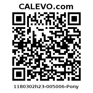 Calevo.com Preisschild 1180302h23-005006-Pony