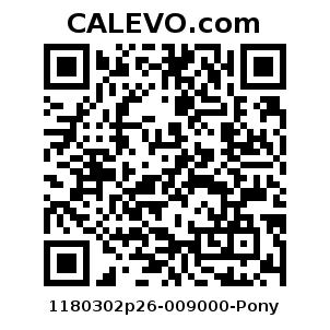 Calevo.com Preisschild 1180302p26-009000-Pony