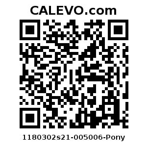 Calevo.com Preisschild 1180302s21-005006-Pony