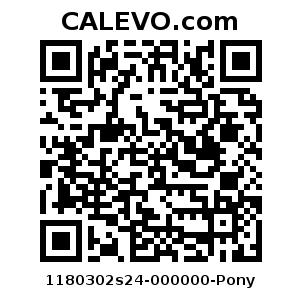 Calevo.com Preisschild 1180302s24-000000-Pony