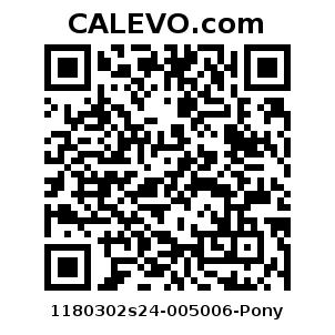 Calevo.com Preisschild 1180302s24-005006-Pony