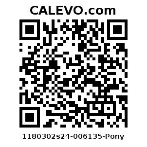 Calevo.com Preisschild 1180302s24-006135-Pony
