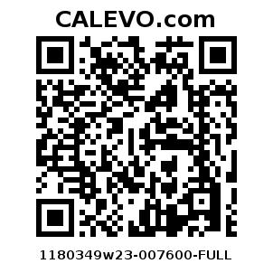 Calevo.com Preisschild 1180349w23-007600-FULL