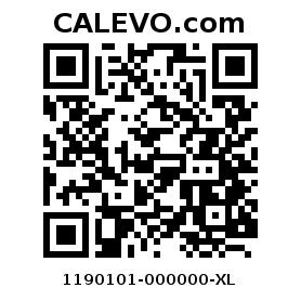 Calevo.com Preisschild 1190101-000000-XL
