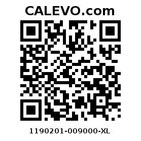 Calevo.com pricetag 1190201-009000-XL