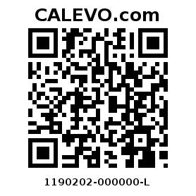 Calevo.com Preisschild 1190202-000000-L