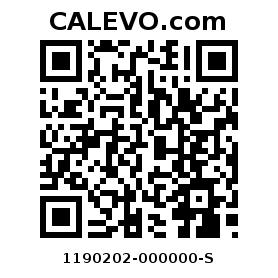 Calevo.com Preisschild 1190202-000000-S