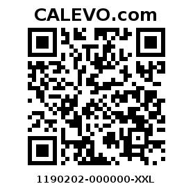 Calevo.com pricetag 1190202-000000-XXL