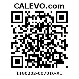 Calevo.com Preisschild 1190202-007010-XL
