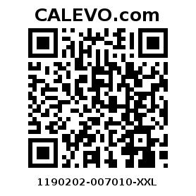 Calevo.com Preisschild 1190202-007010-XXL