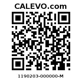 Calevo.com Preisschild 1190203-000000-M
