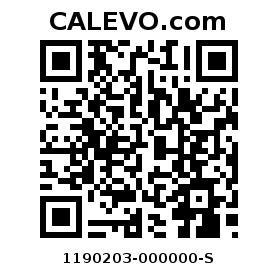 Calevo.com Preisschild 1190203-000000-S
