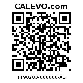Calevo.com Preisschild 1190203-000000-XL