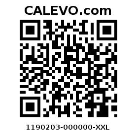 Calevo.com Preisschild 1190203-000000-XXL