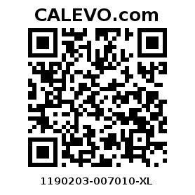 Calevo.com Preisschild 1190203-007010-XL