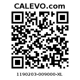Calevo.com Preisschild 1190203-009000-XL