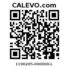 Calevo.com Preisschild 1190205-000000-L