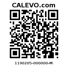 Calevo.com Preisschild 1190205-000000-M