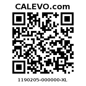 Calevo.com Preisschild 1190205-000000-XL
