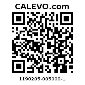 Calevo.com pricetag 1190205-005000-L