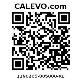 Calevo.com Preisschild 1190205-005000-XL