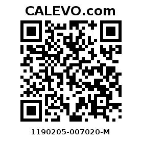 Calevo.com Preisschild 1190205-007020-M