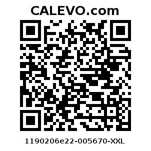 Calevo.com Preisschild 1190206e22-005670-XXL