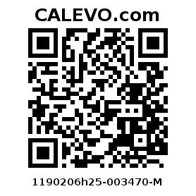 Calevo.com Preisschild 1190206h25-003470-M