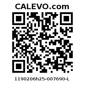 Calevo.com Preisschild 1190206h25-007690-L