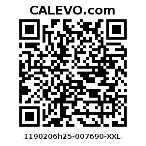 Calevo.com Preisschild 1190206h25-007690-XXL